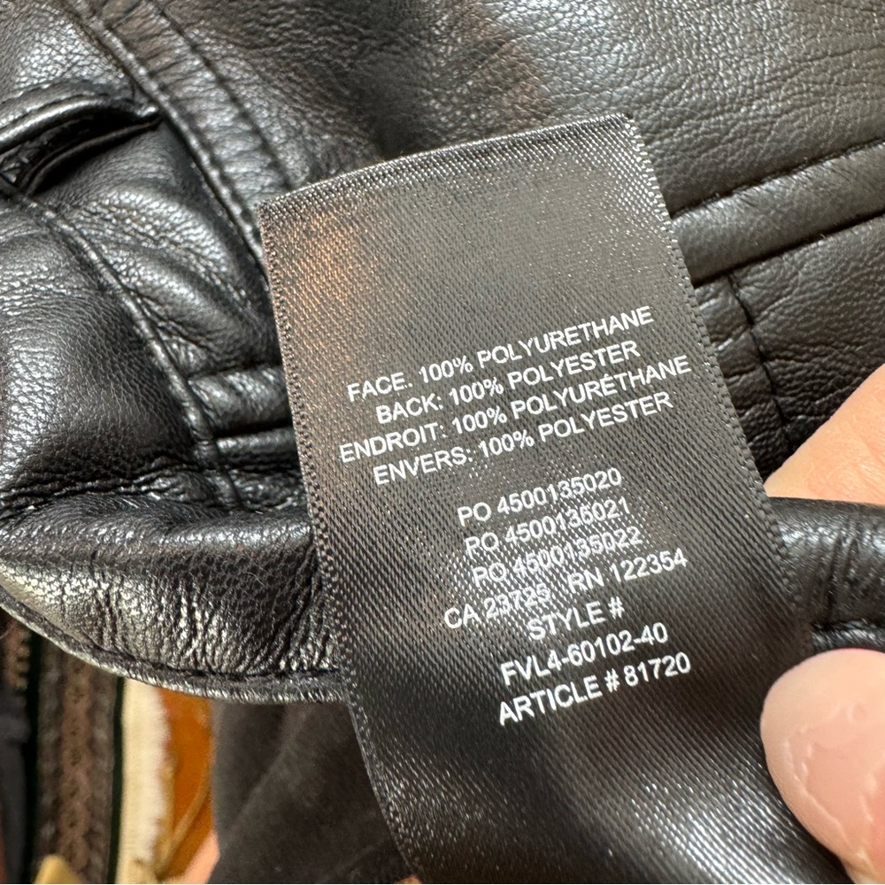 Aritzia Wilfred Melina Vegan Leather Pant - Picture 8 of 8